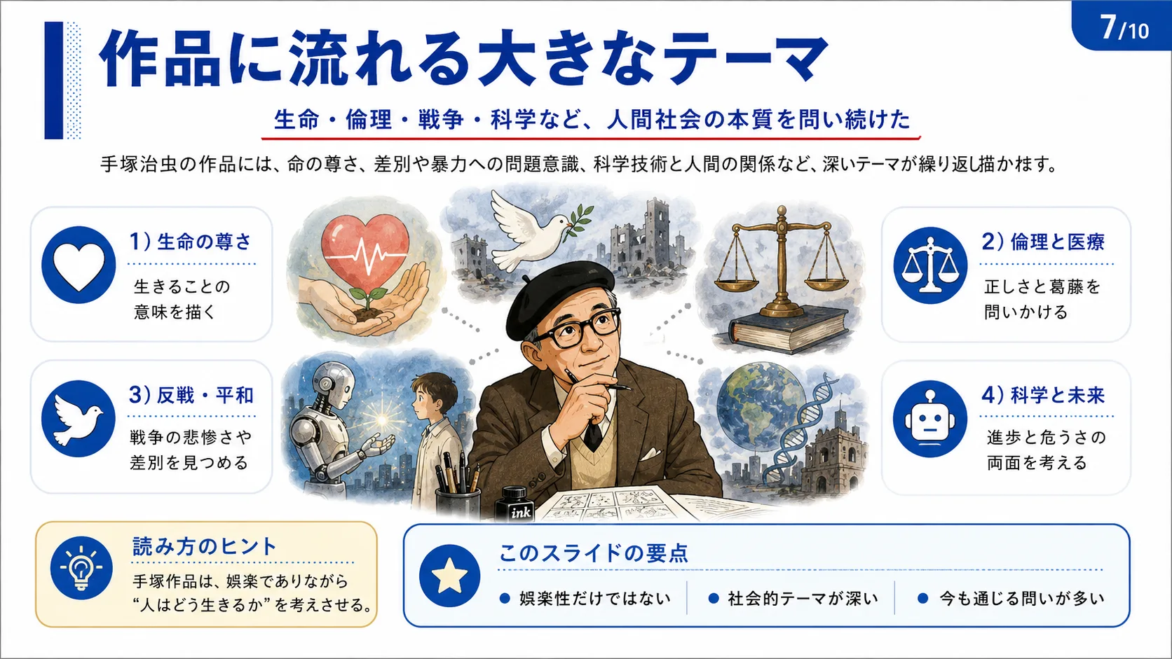 作品に流れる大きなテーマ