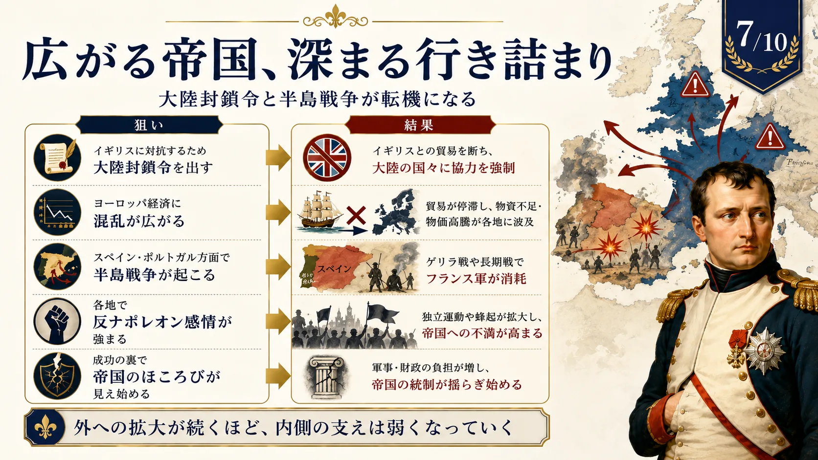 広がる帝国、深まる行き詰まり