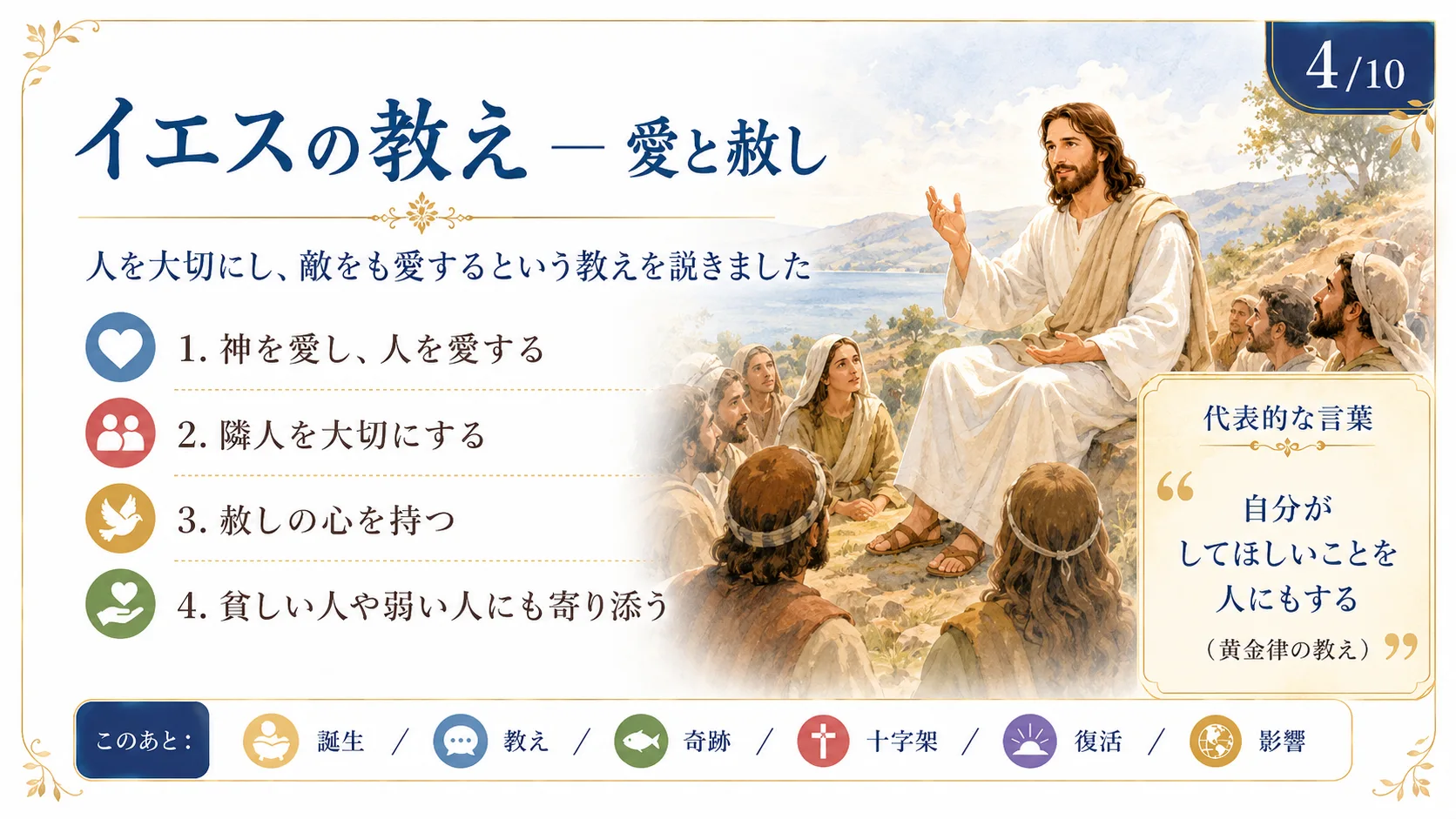 イエスの教え — 愛と赦し