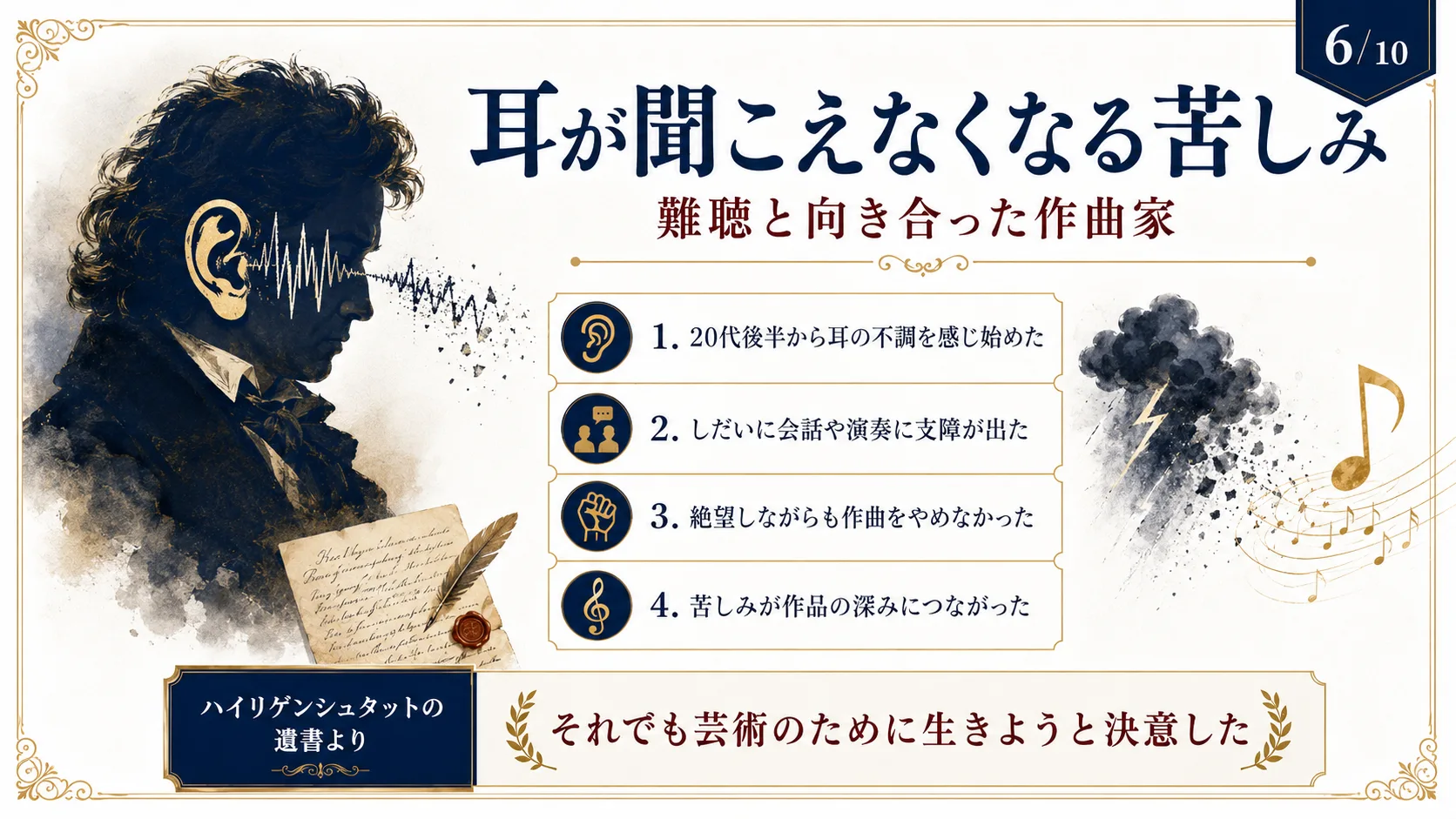 耳が聞こえなくなる苦しみ