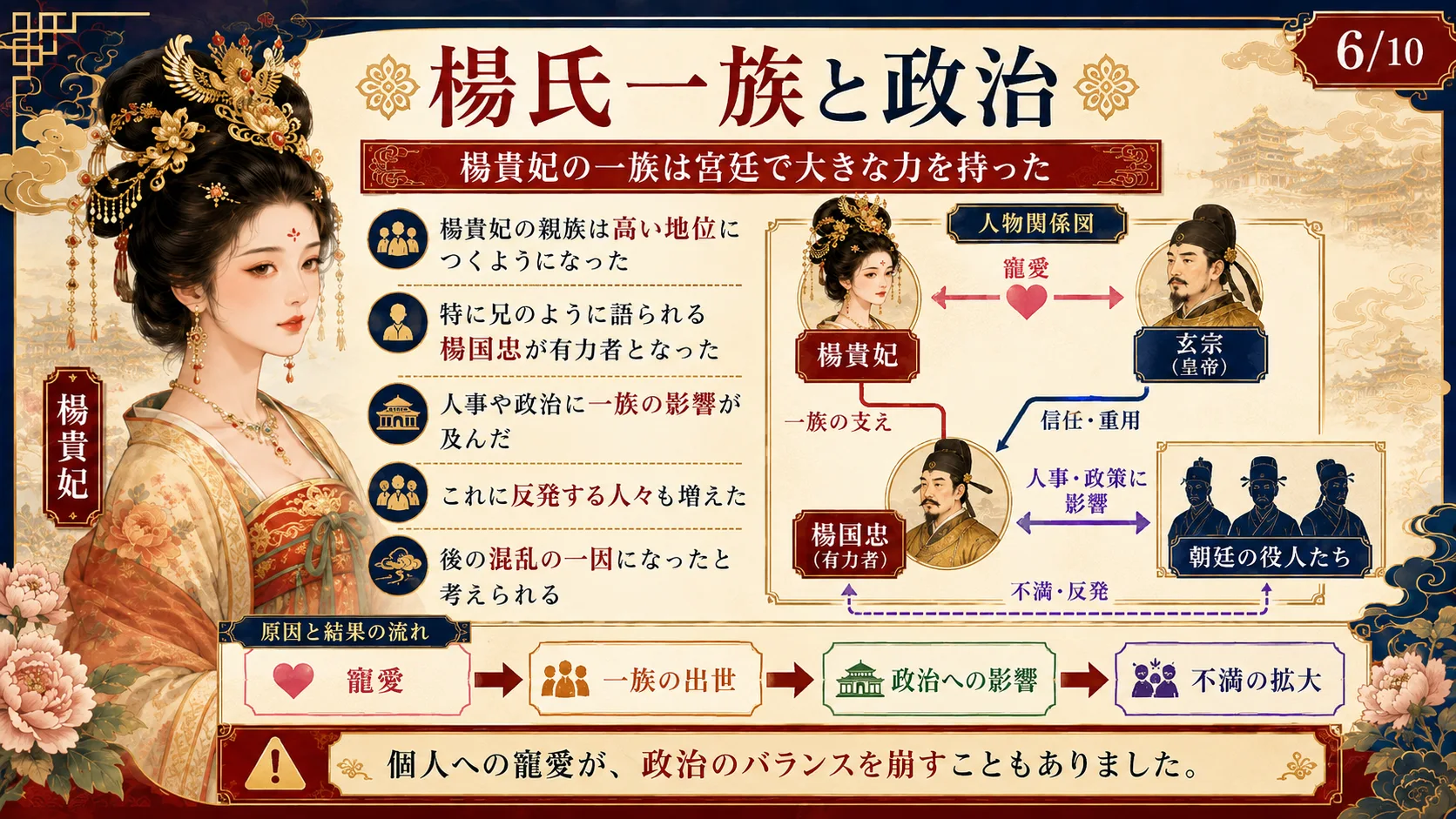 楊氏一族と政治