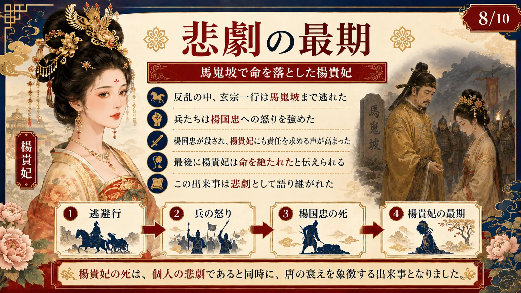 悲劇の最期