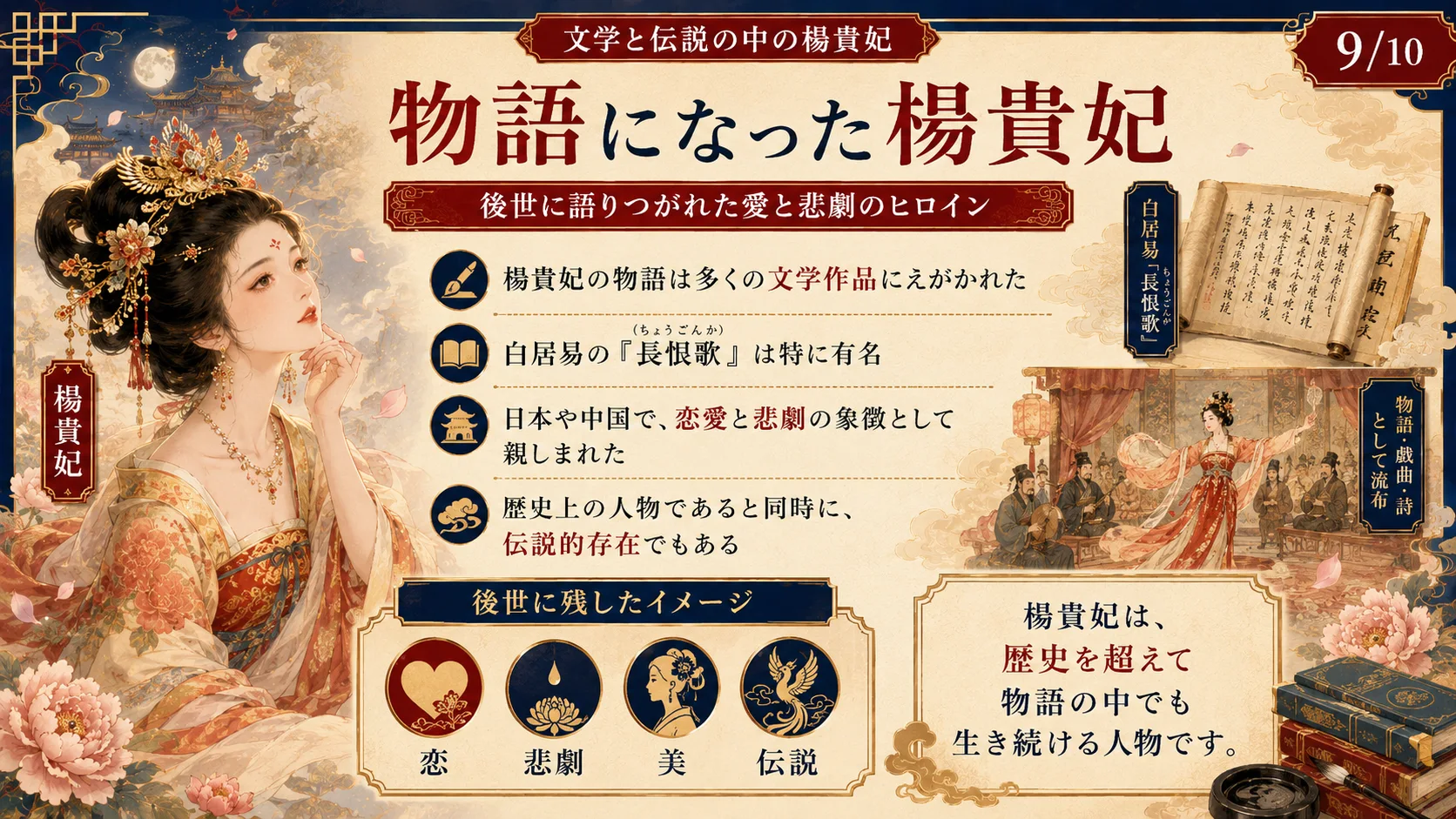 物語になった楊貴妃
