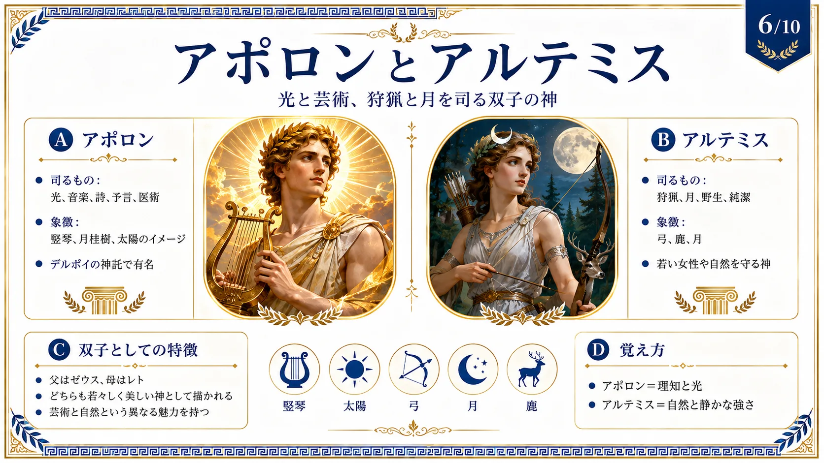 アポロンとアルテミス