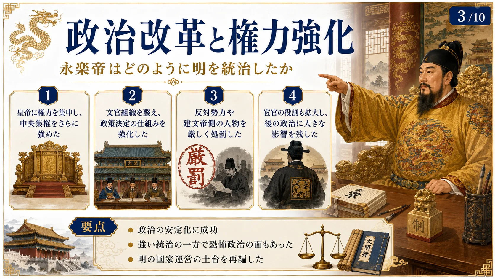 政治改革と権力強化