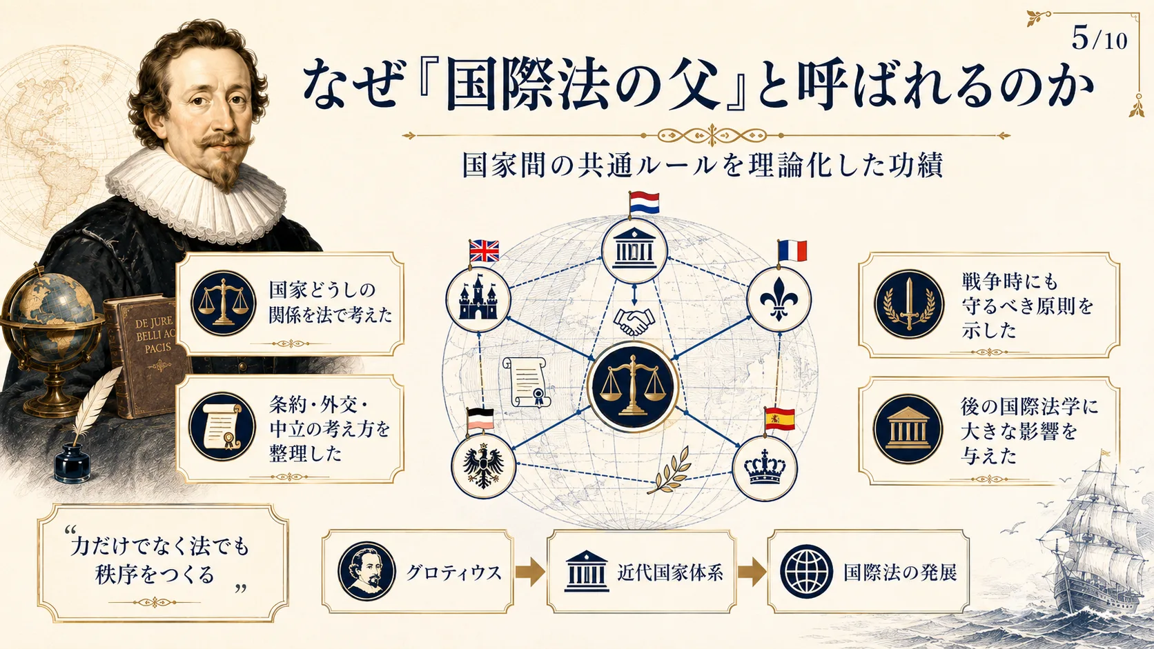 なぜ「国際法の父」と呼ばれるのか