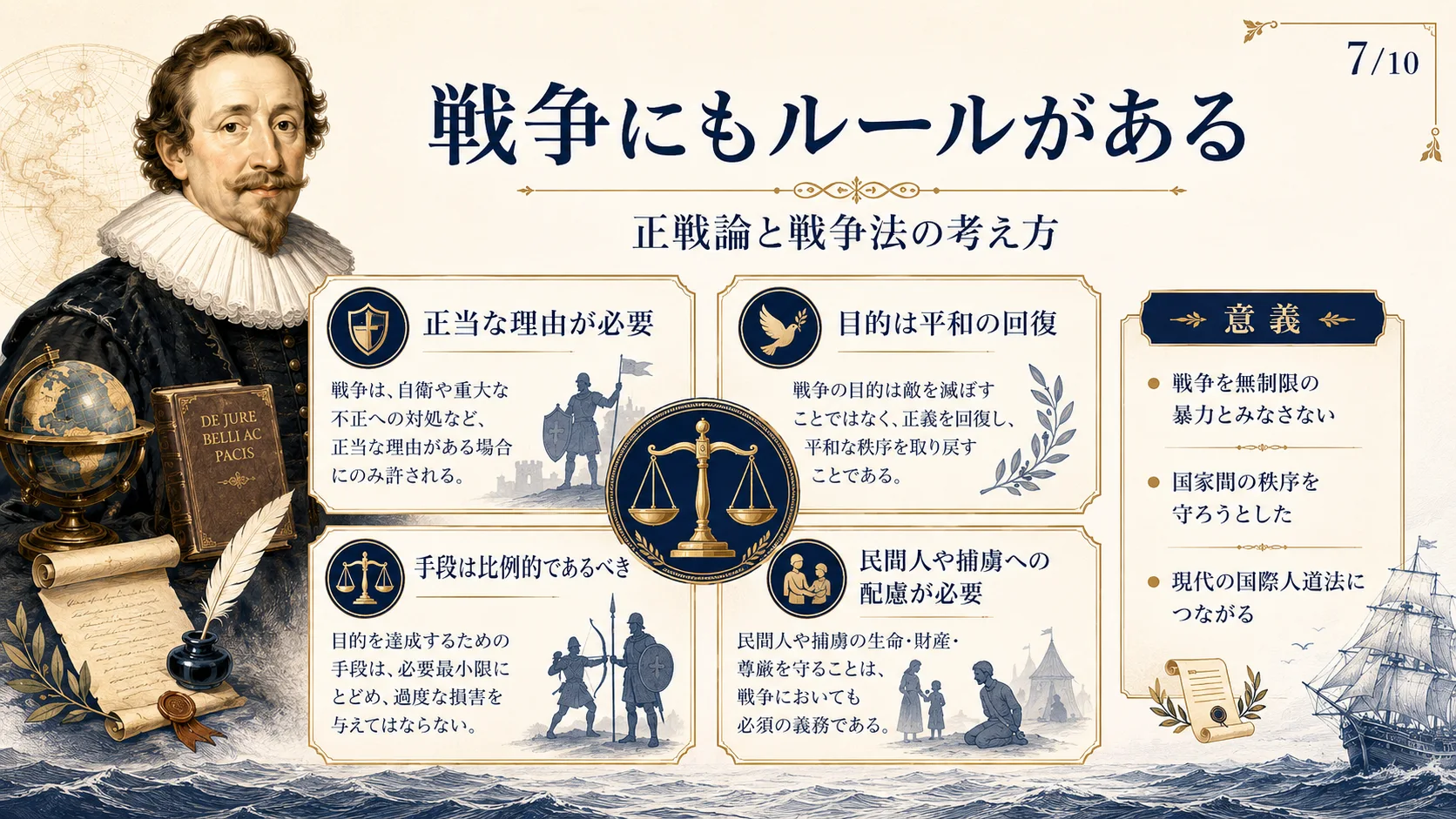 戦争にもルールがある
