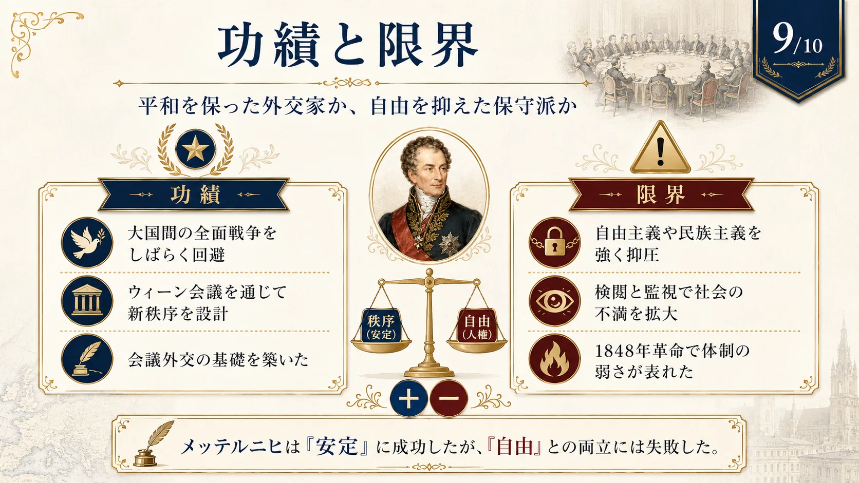 功績と限界