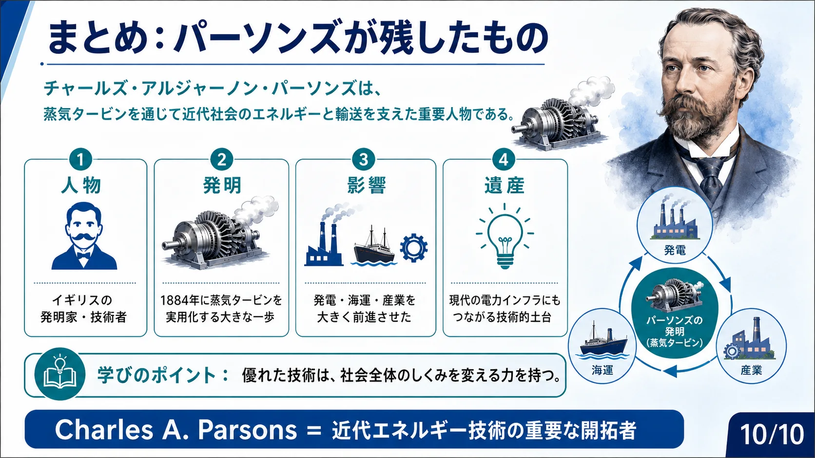 まとめ：パーソンズが残したもの