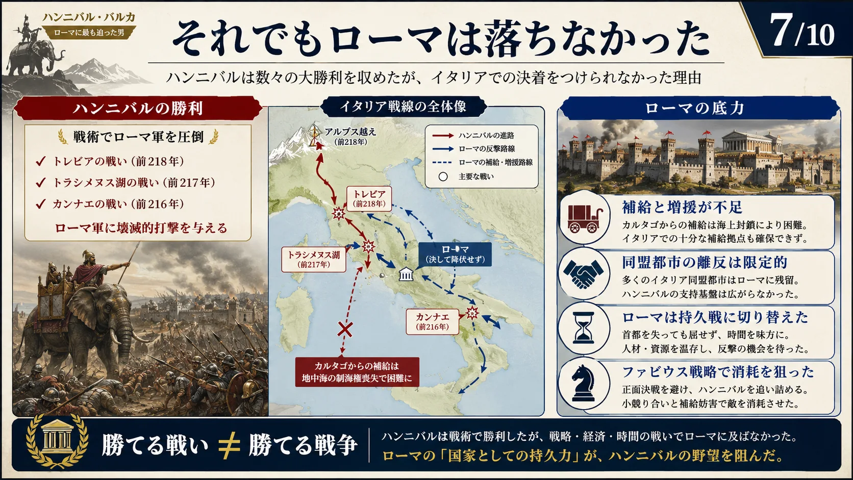 それでもローマは落ちなかった