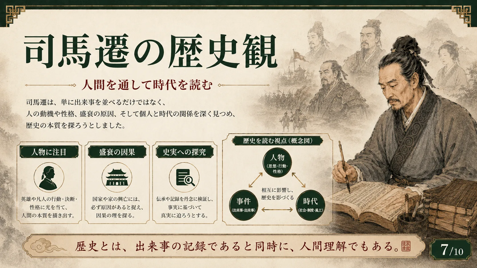 司馬遷の歴史観