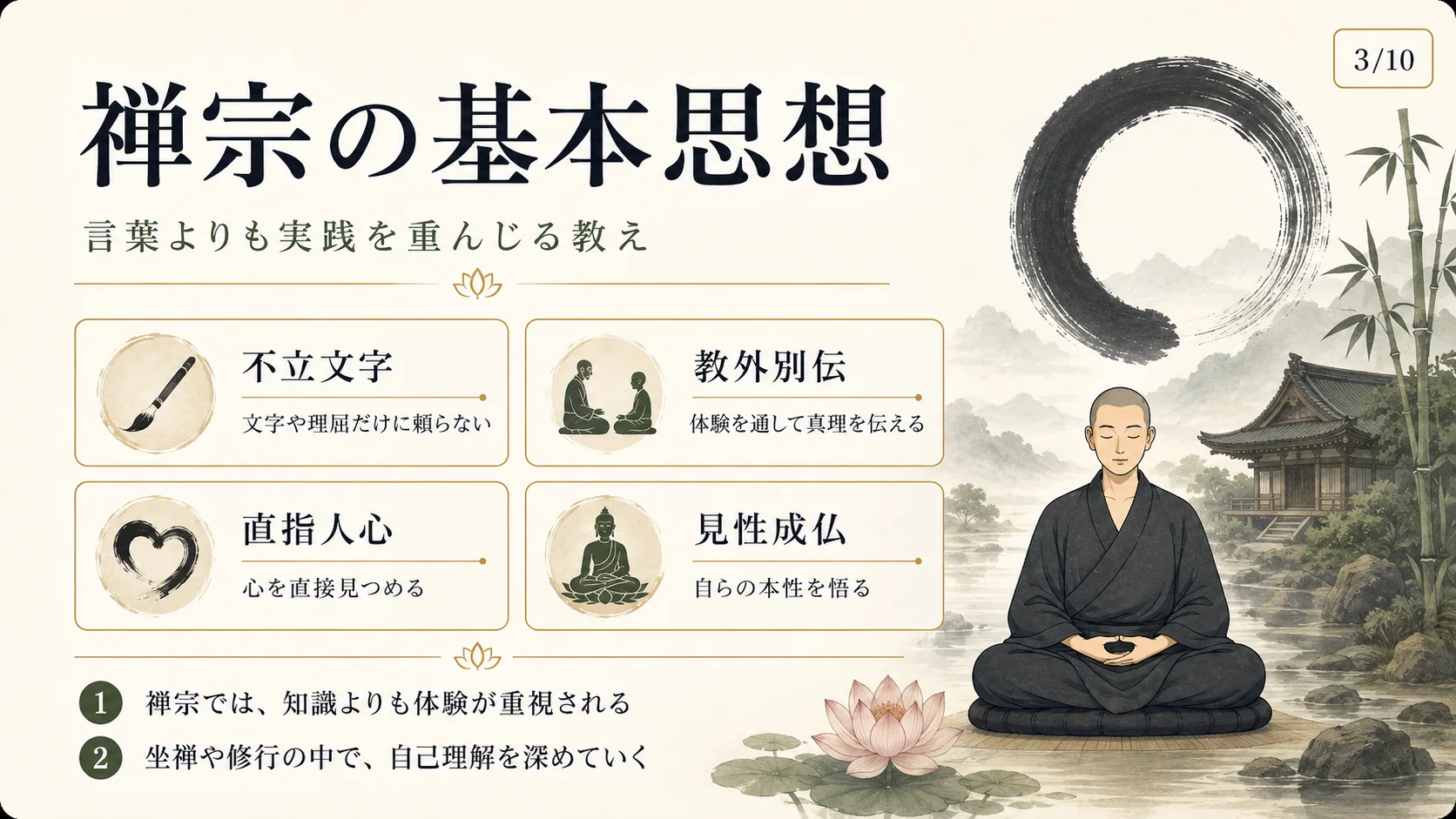 禅宗の基本思想
