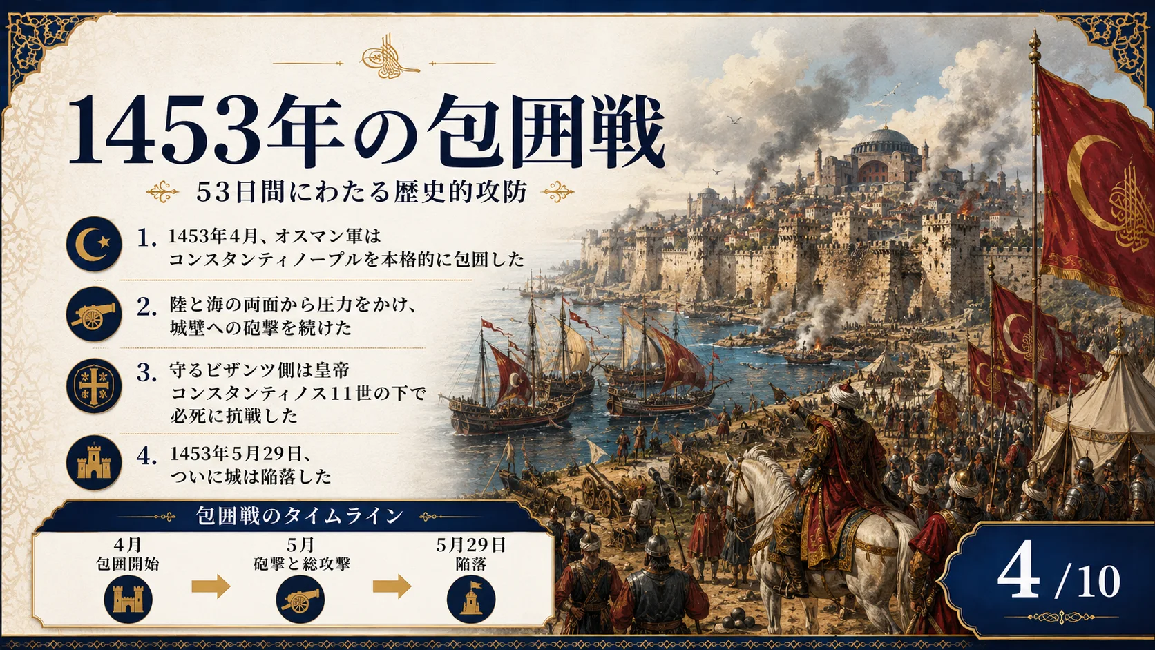 1453年の包囲戦
