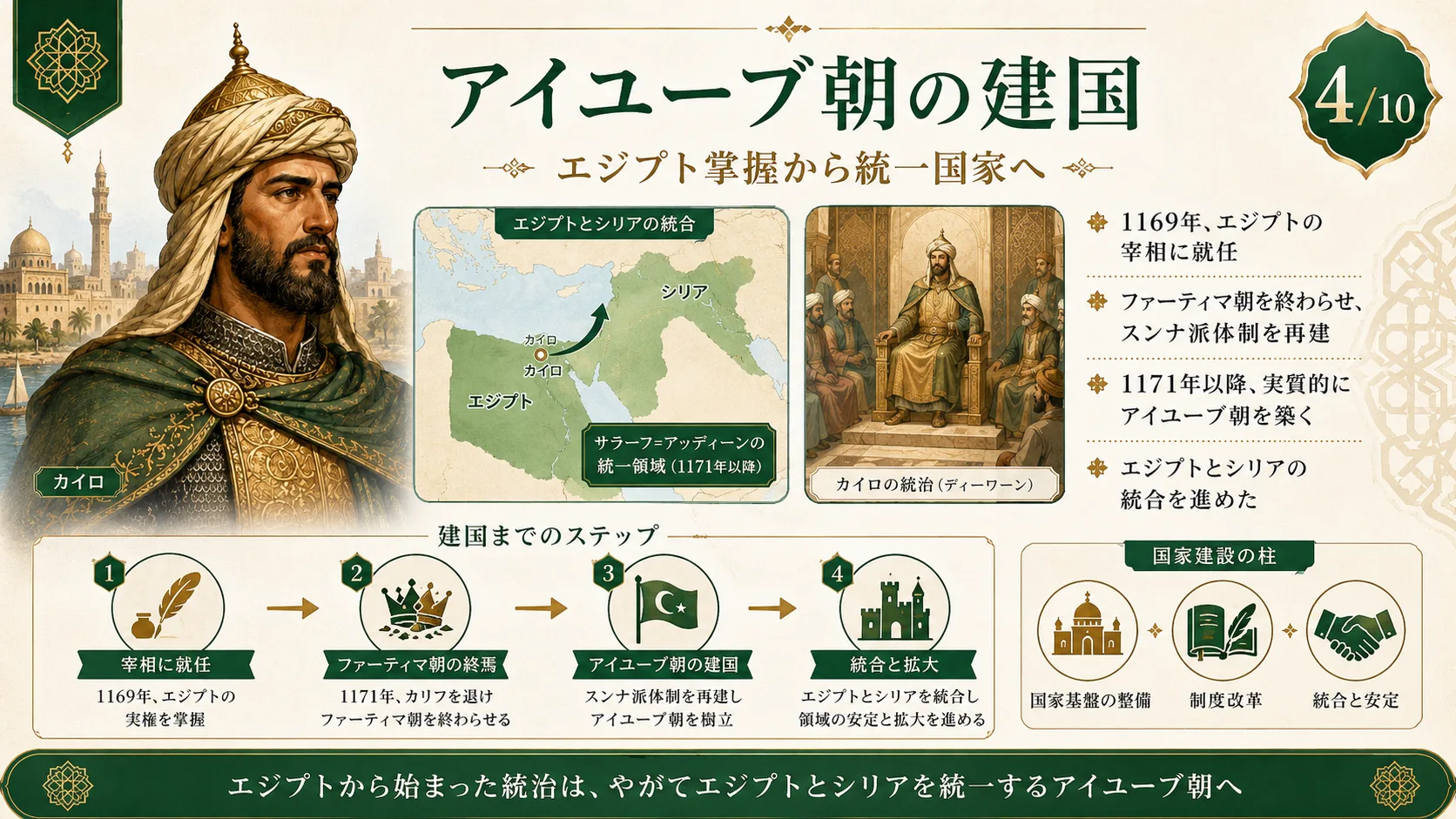 アイユーブ朝の建国