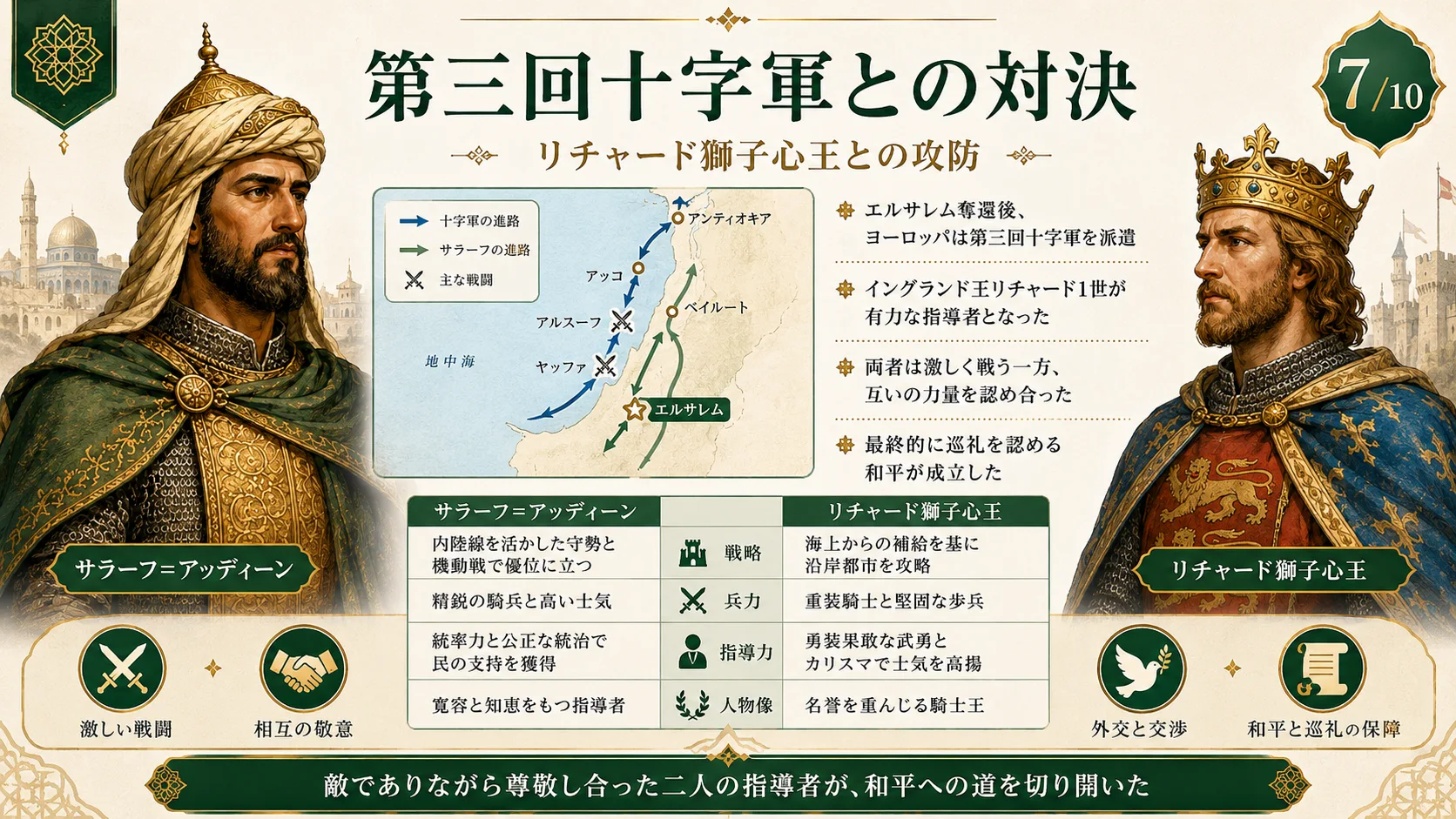 第三回十字軍との対決