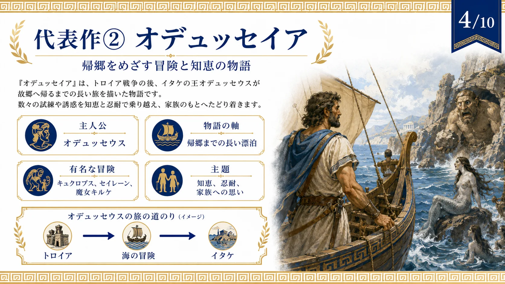 代表作② オデュッセイア