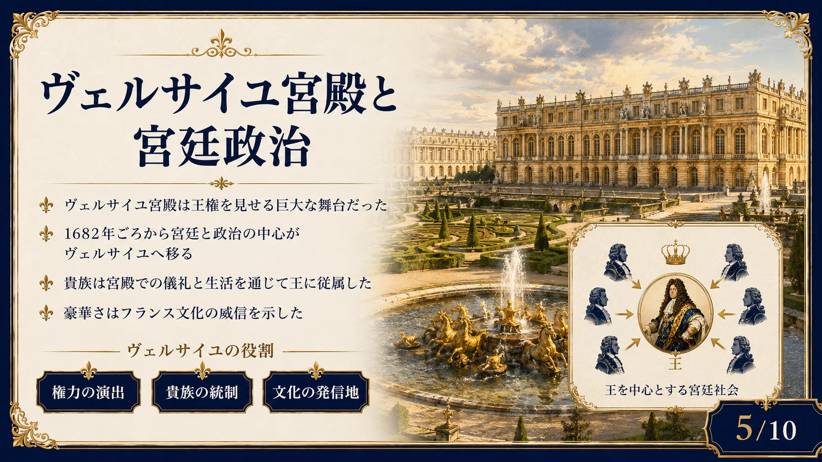 ヴェルサイユ宮殿と宮廷政治