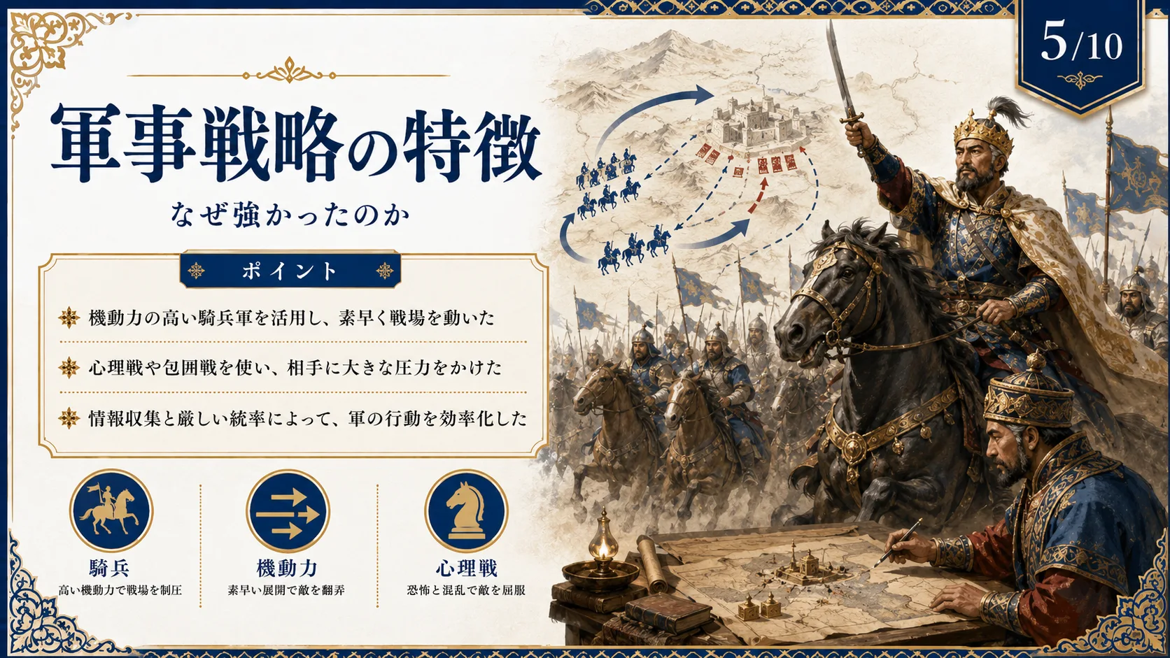 軍事戦略の特徴