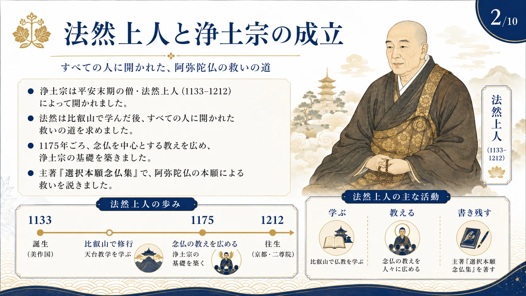 法然上人と浄土宗の成立
