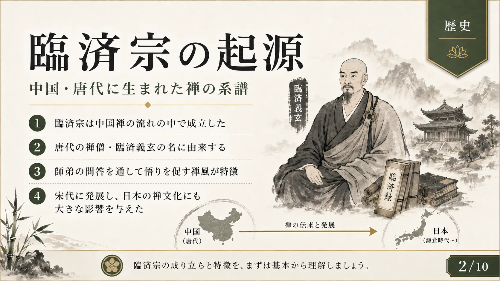 臨済宗の起源