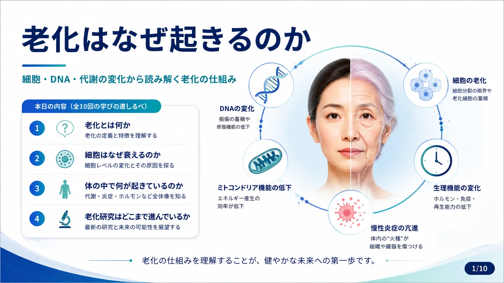 老化はなぜ起きるのか