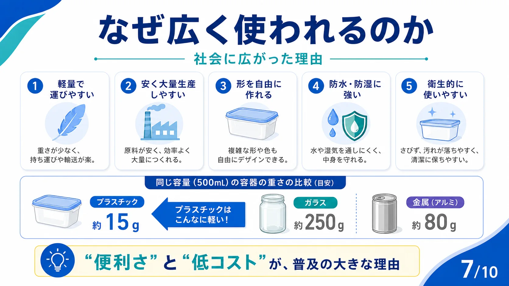 なぜ広く使われるのか