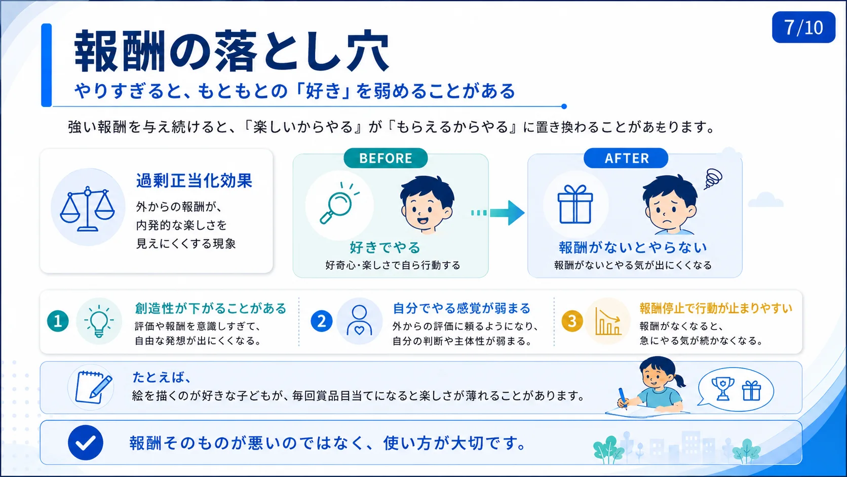 報酬の落とし穴