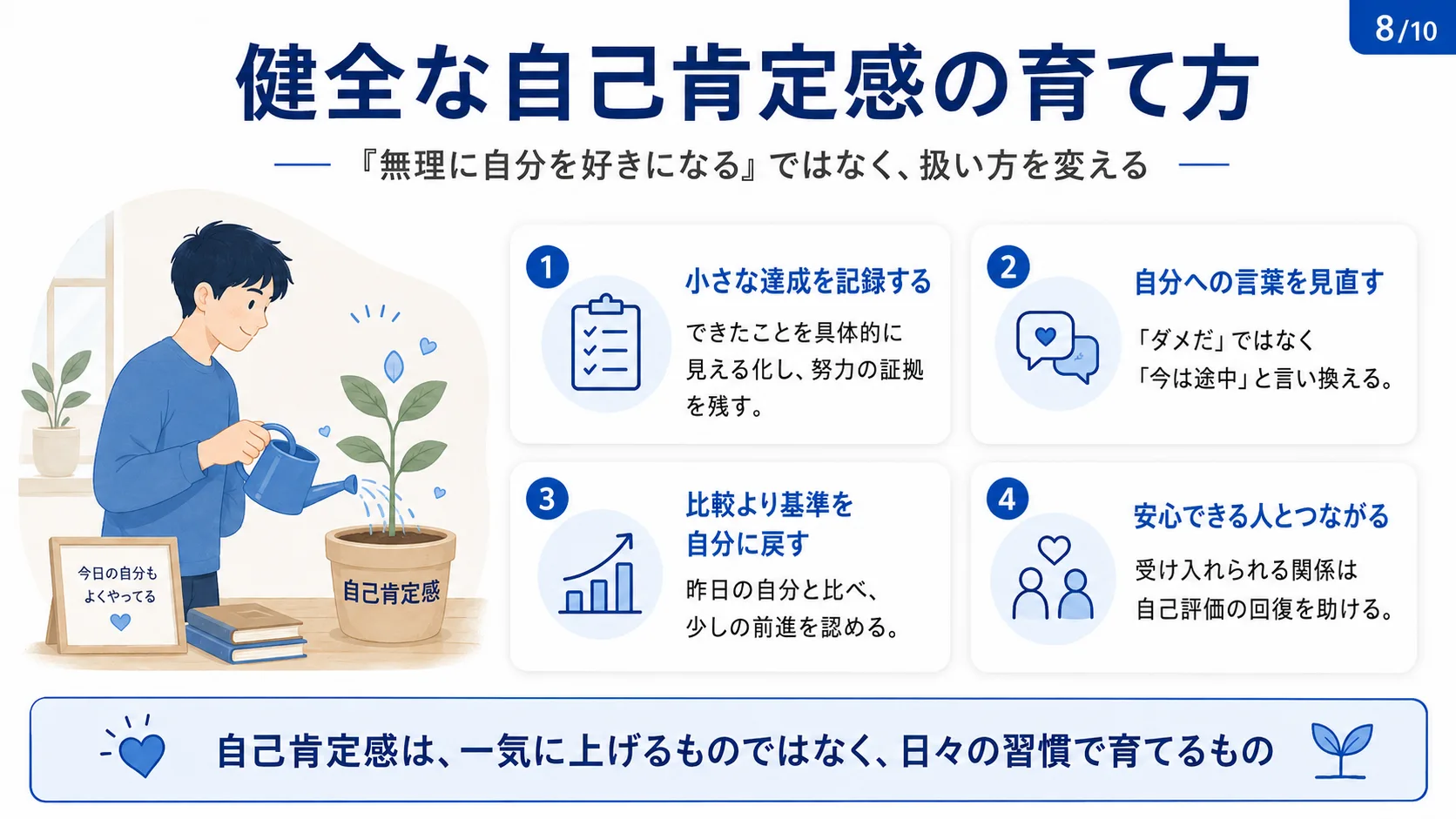 健全な自己肯定感の育て方