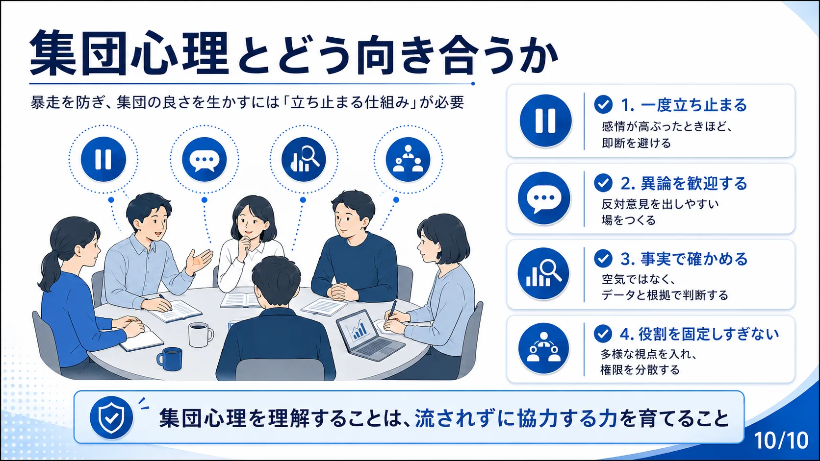 集団心理とどう向き合うか