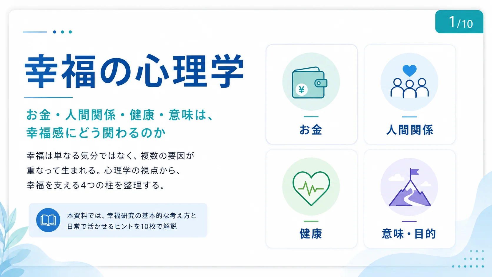 幸福の心理学