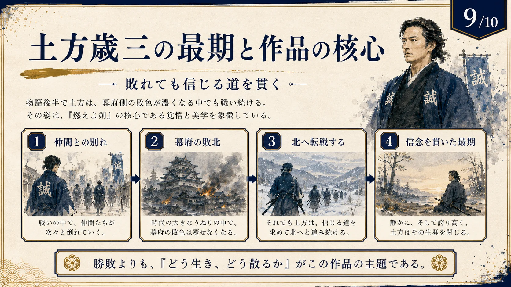 土方歳三の最期と作品の核心
