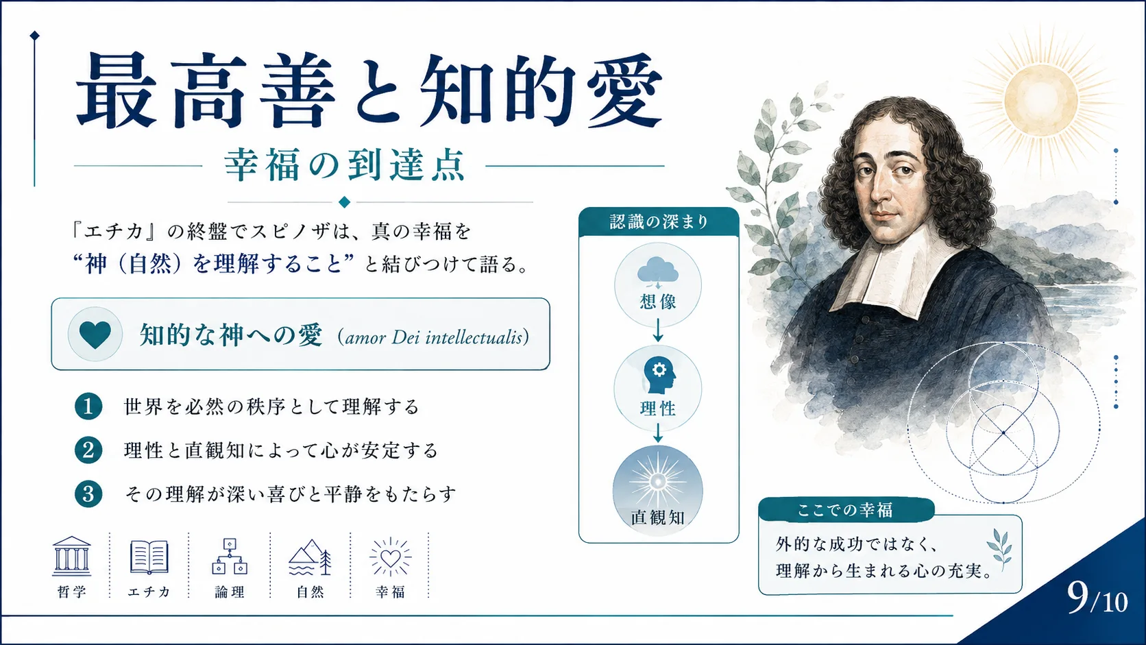 最高善と知的愛 — 幸福の到達点