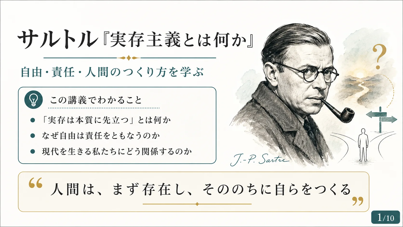 サルトル『実存主義とは何か』