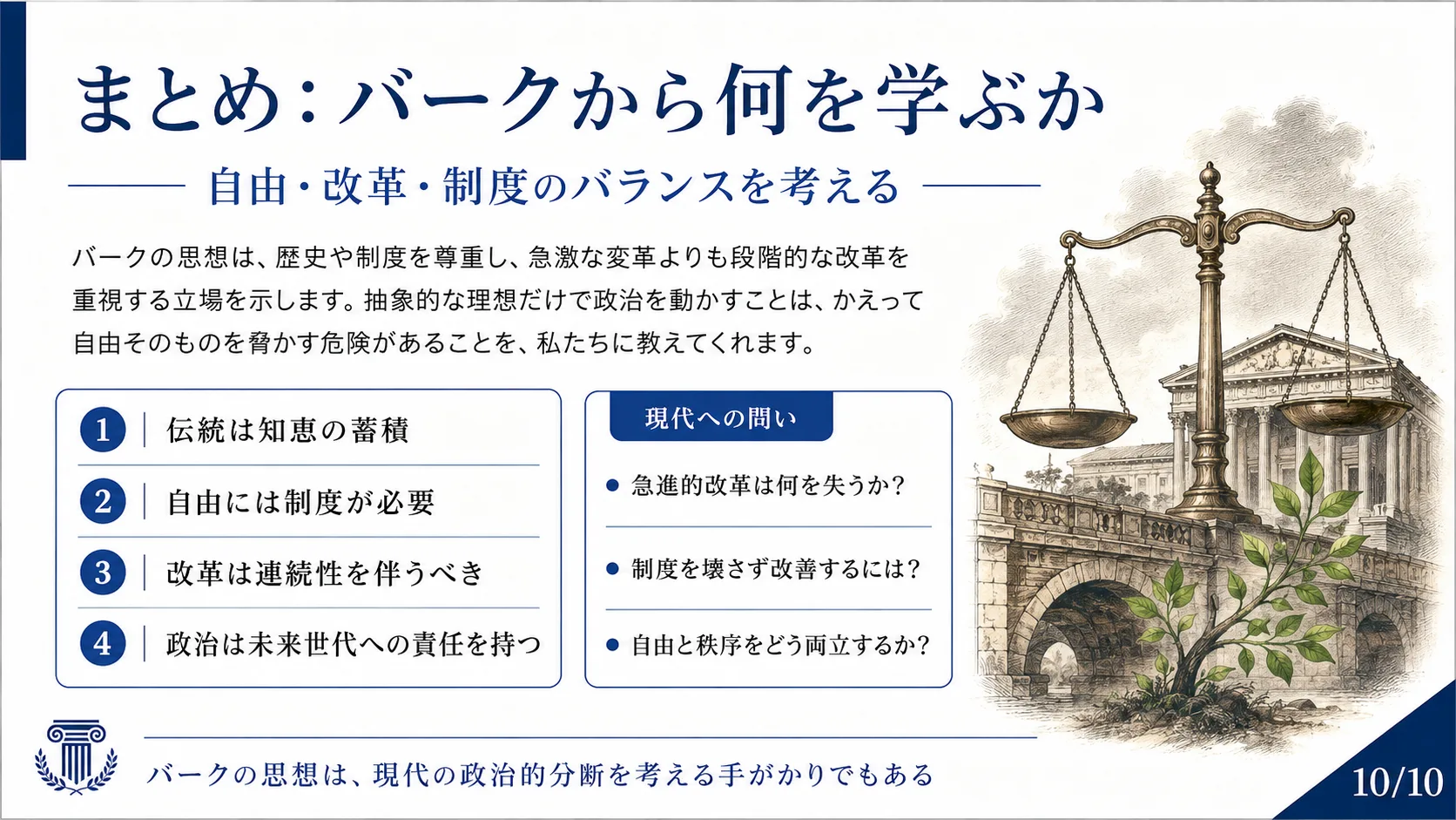 まとめ：バークから何を学ぶか