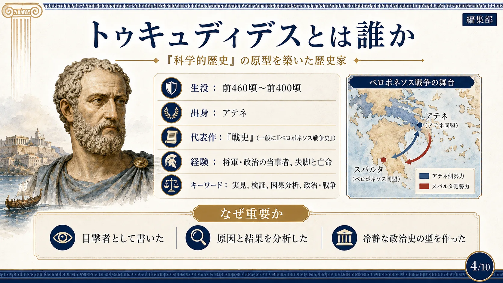 トゥキュディデスとは誰か
