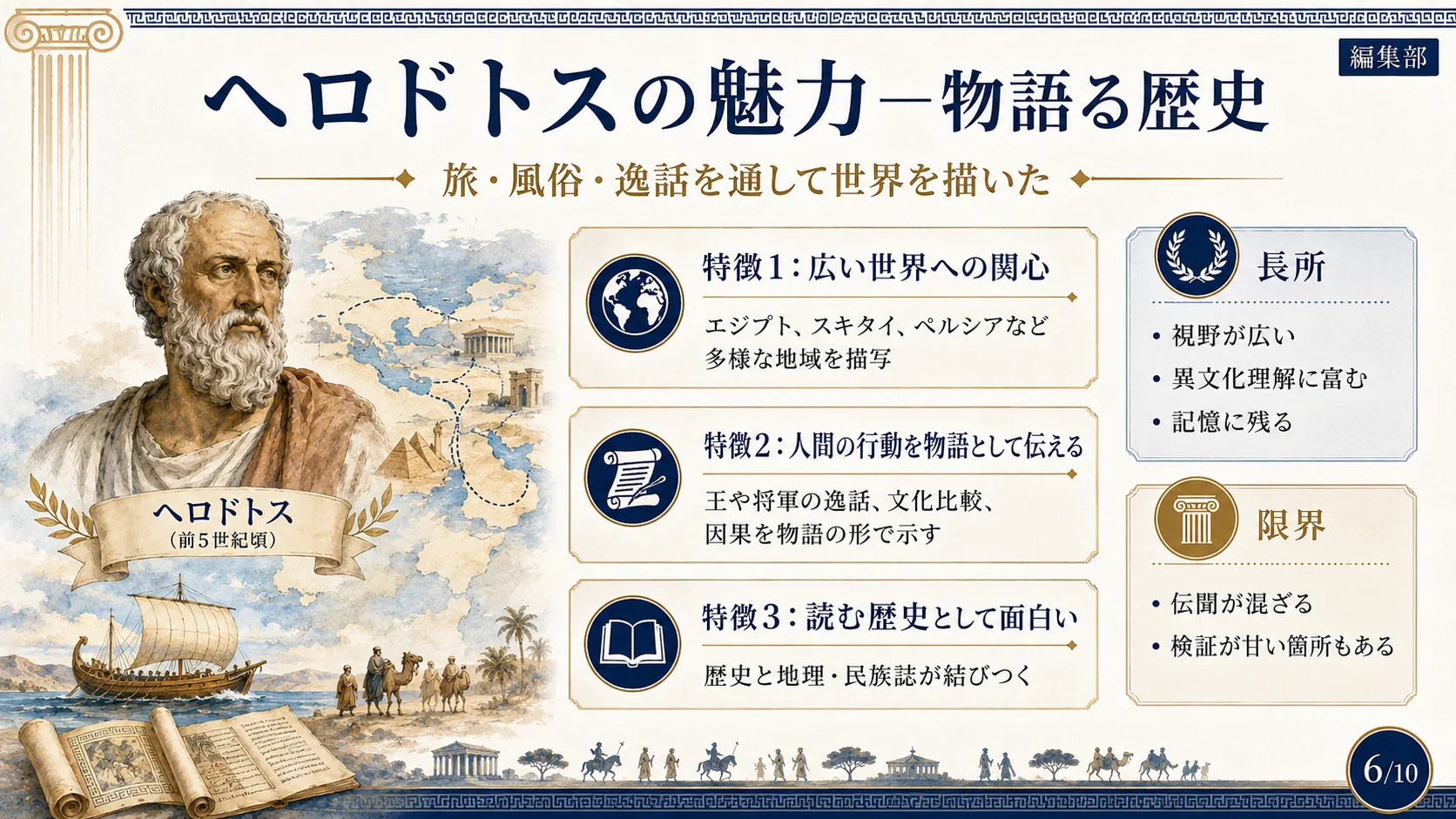 ヘロドトスの魅力—物語る歴史