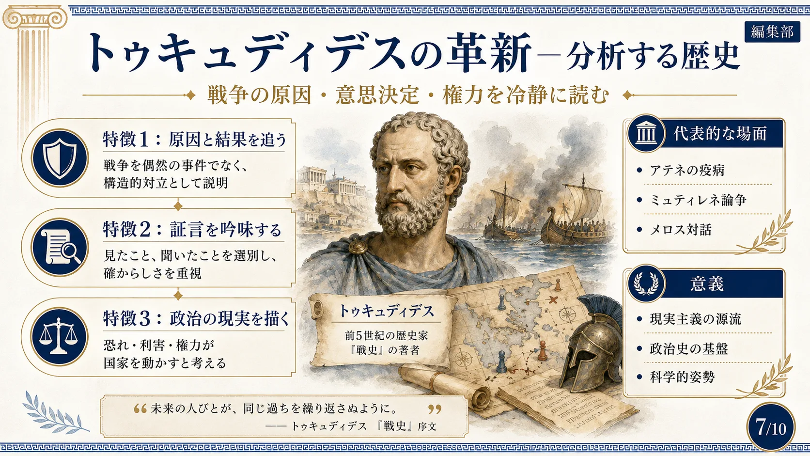 トゥキュディデスの革新—分析する歴史
