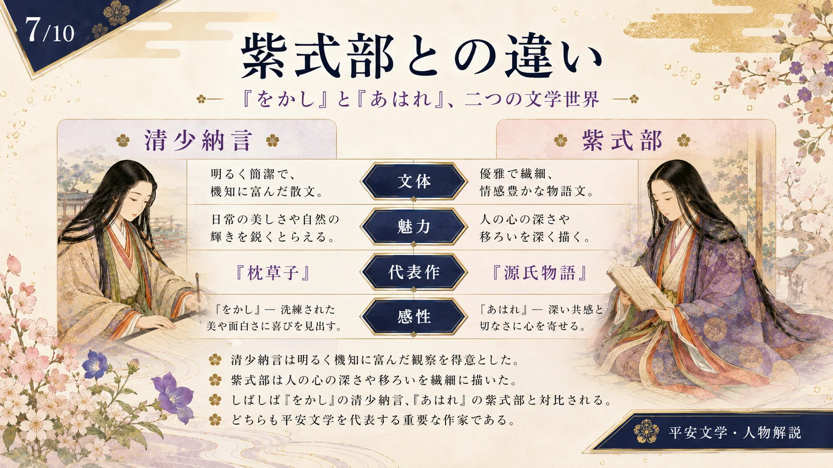 紫式部との違い