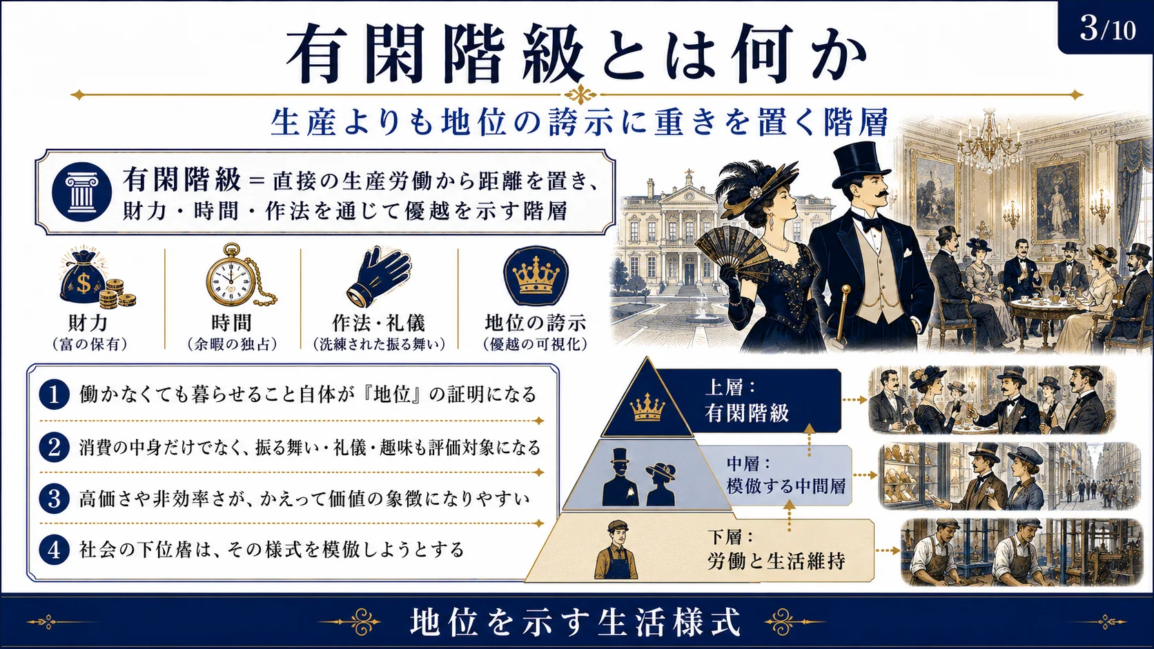 有閑階級とは何か