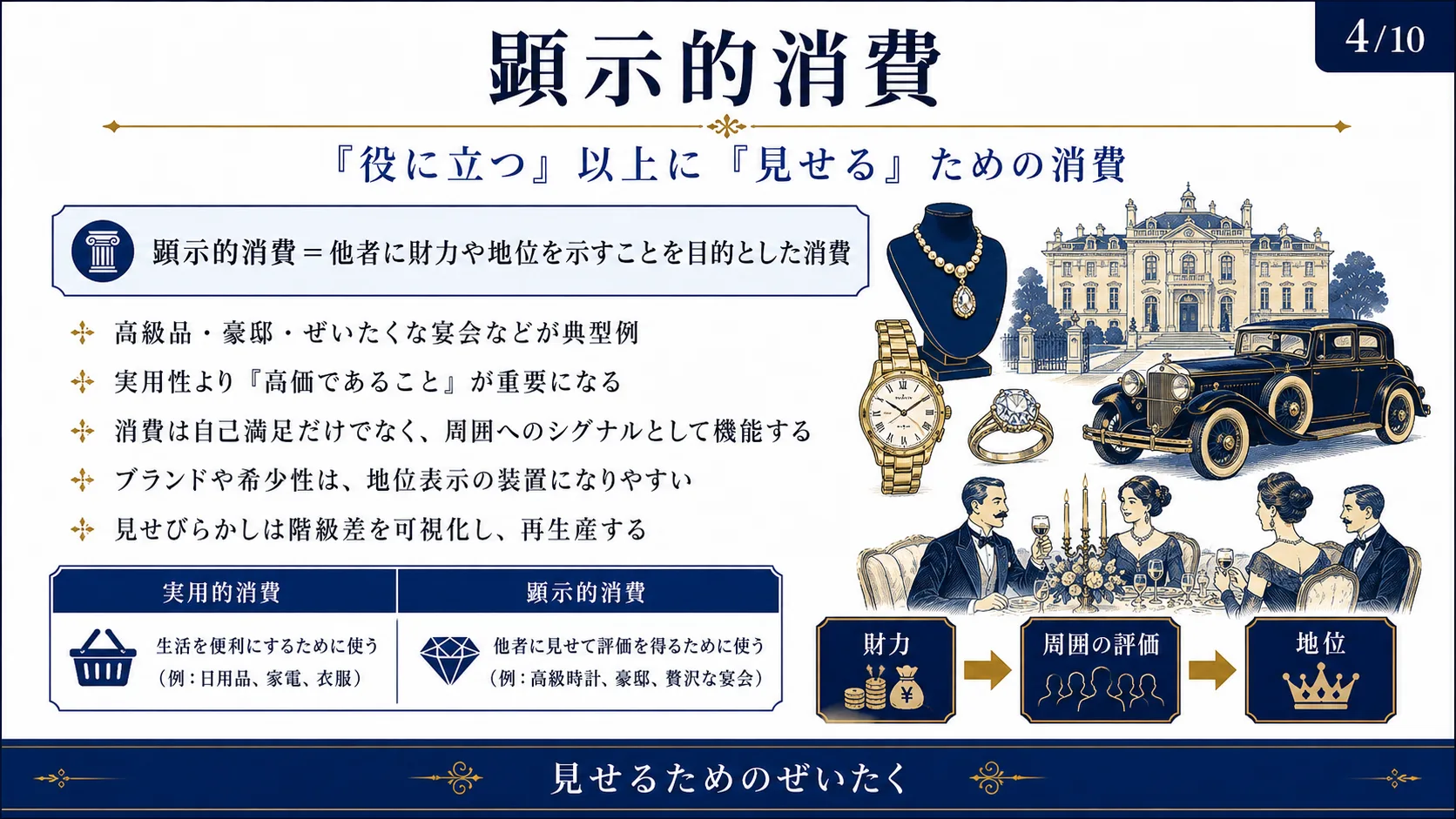 顕示的消費