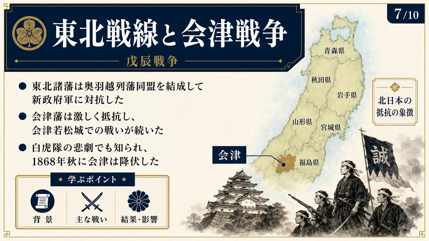 東北戦線と会津戦争