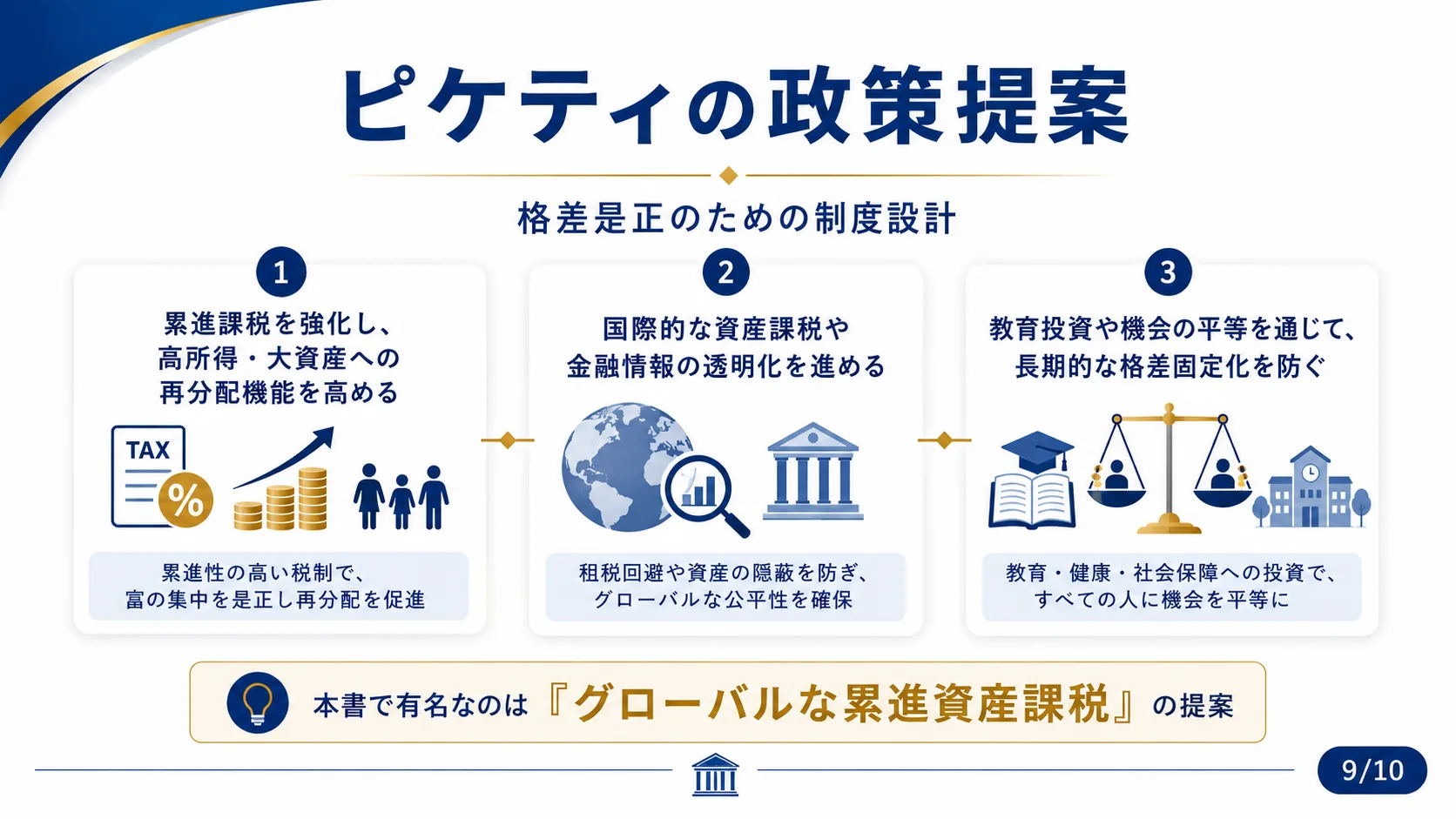 ピケティの政策提案