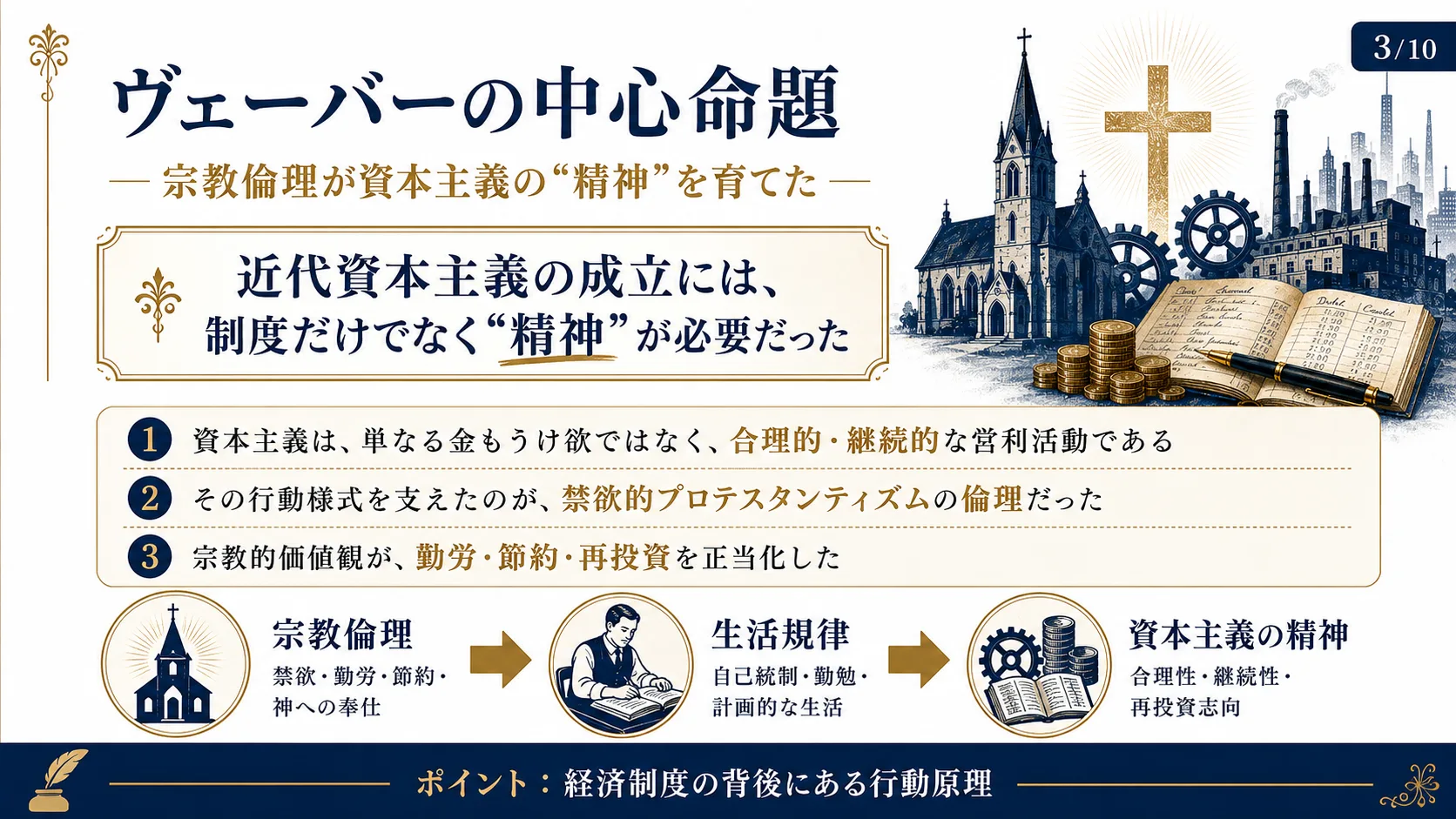 ヴェーバーの中心命題