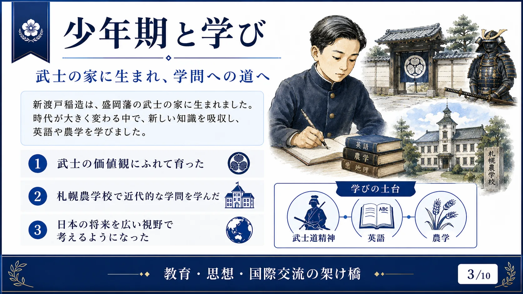 少年期と学び
