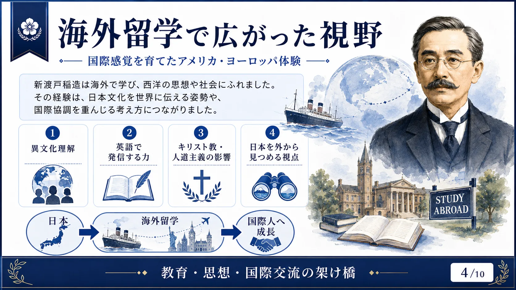 海外留学で広がった視野