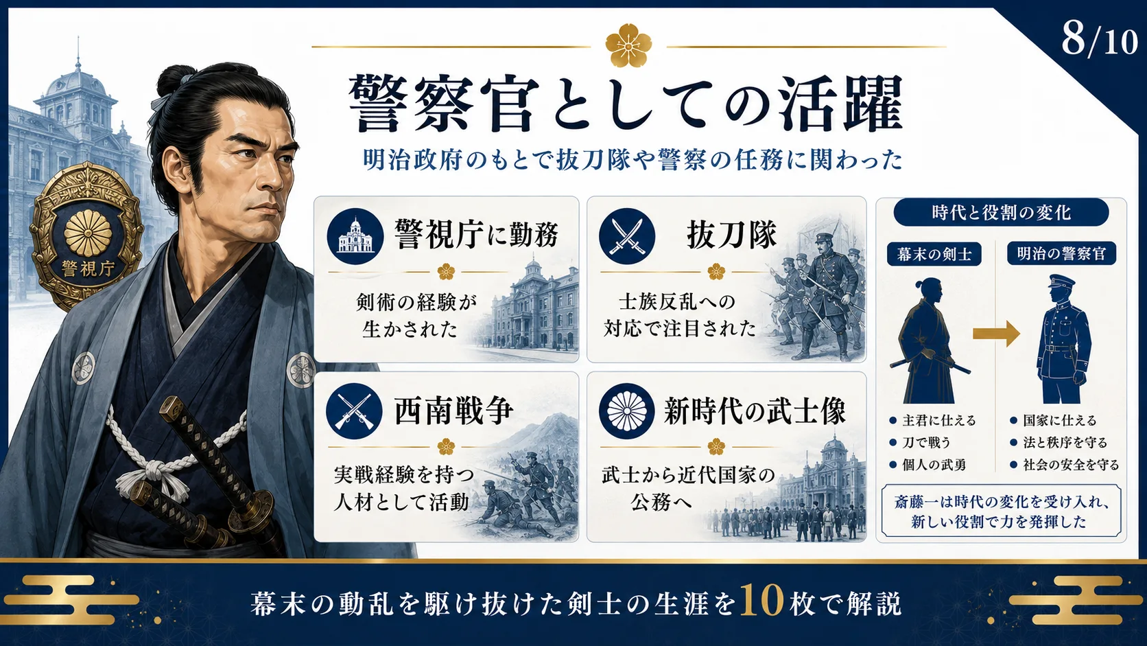 警察官としての活躍
