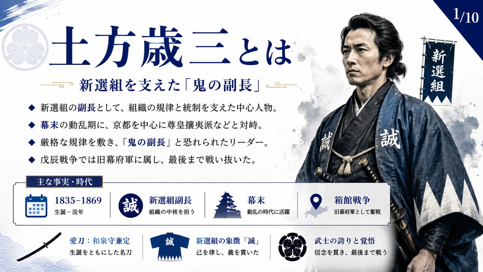 土方歳三とは