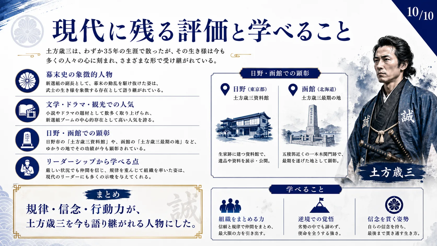 現代に残る評価と学べること