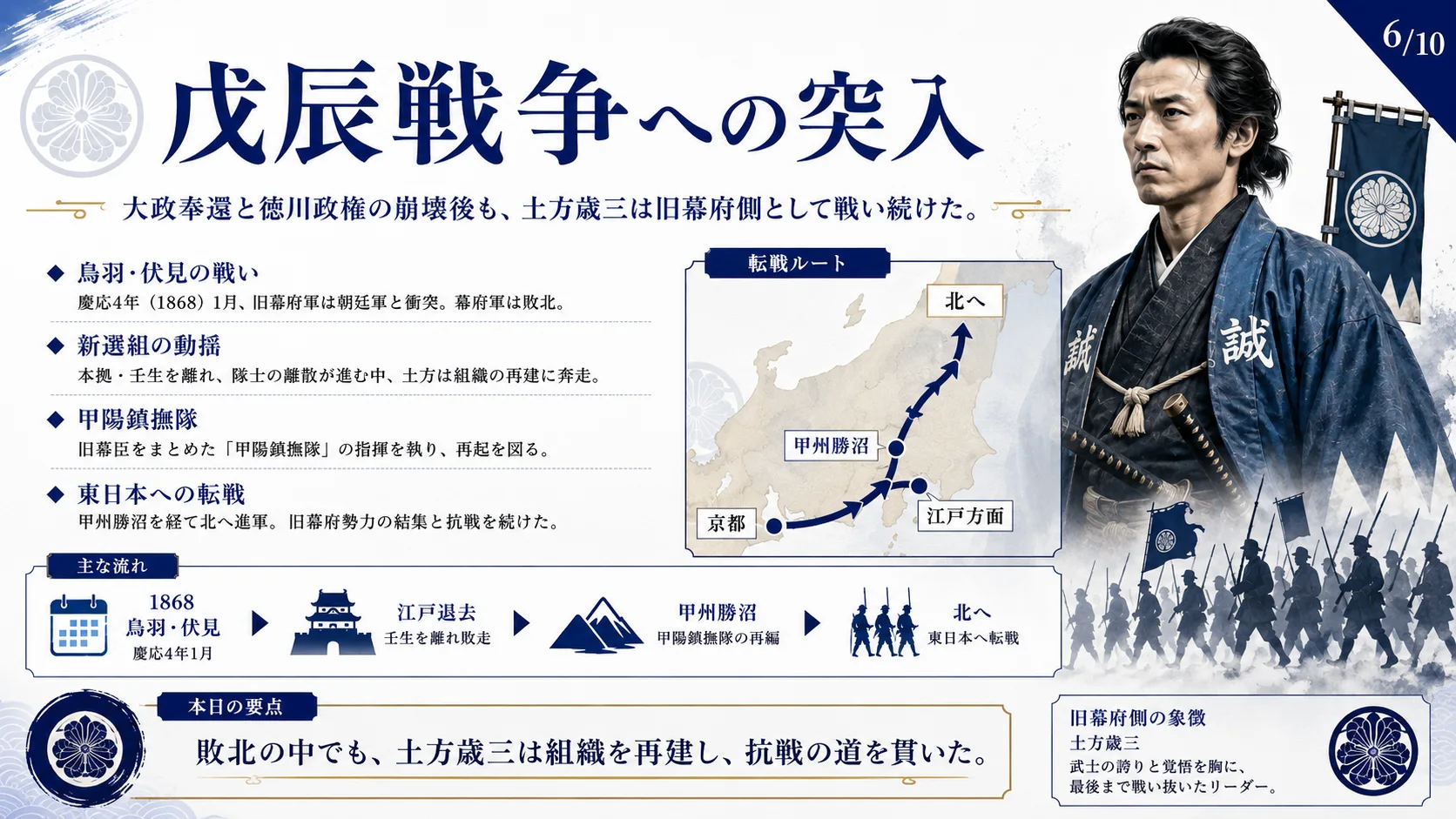 戊辰戦争への突入