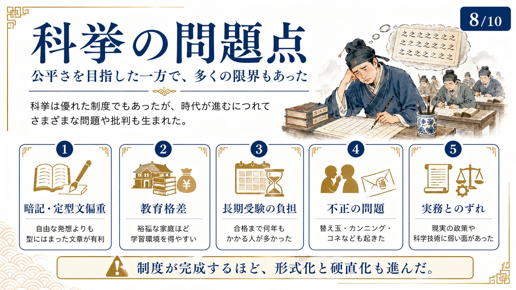 科挙の問題点